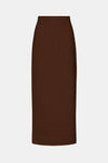 POSSE Emma Pencil Skirt in Chocolate