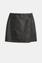 By Malene Birger Esmaa Leather Skirt in Black