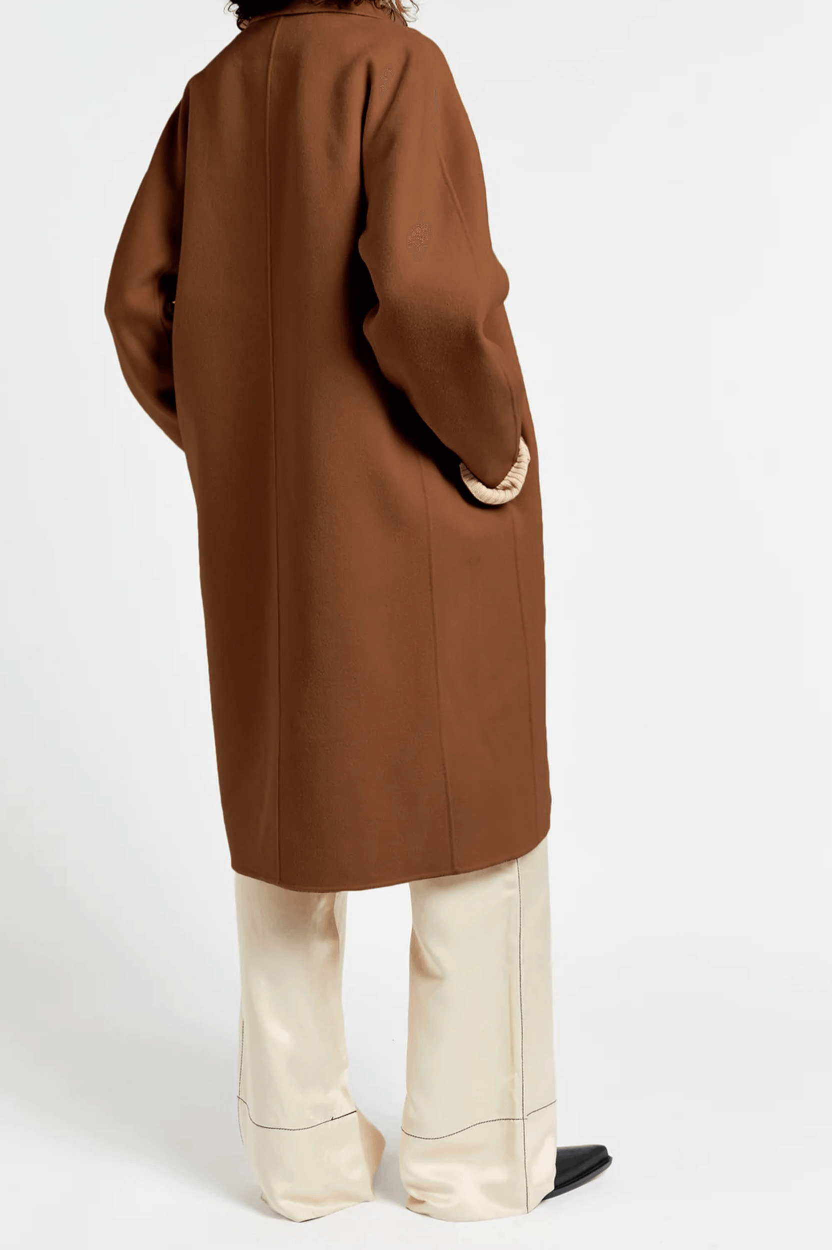 Florentine Dolman Coat in Camel