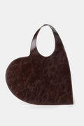 Coperni Heart Tote Bag in Brown