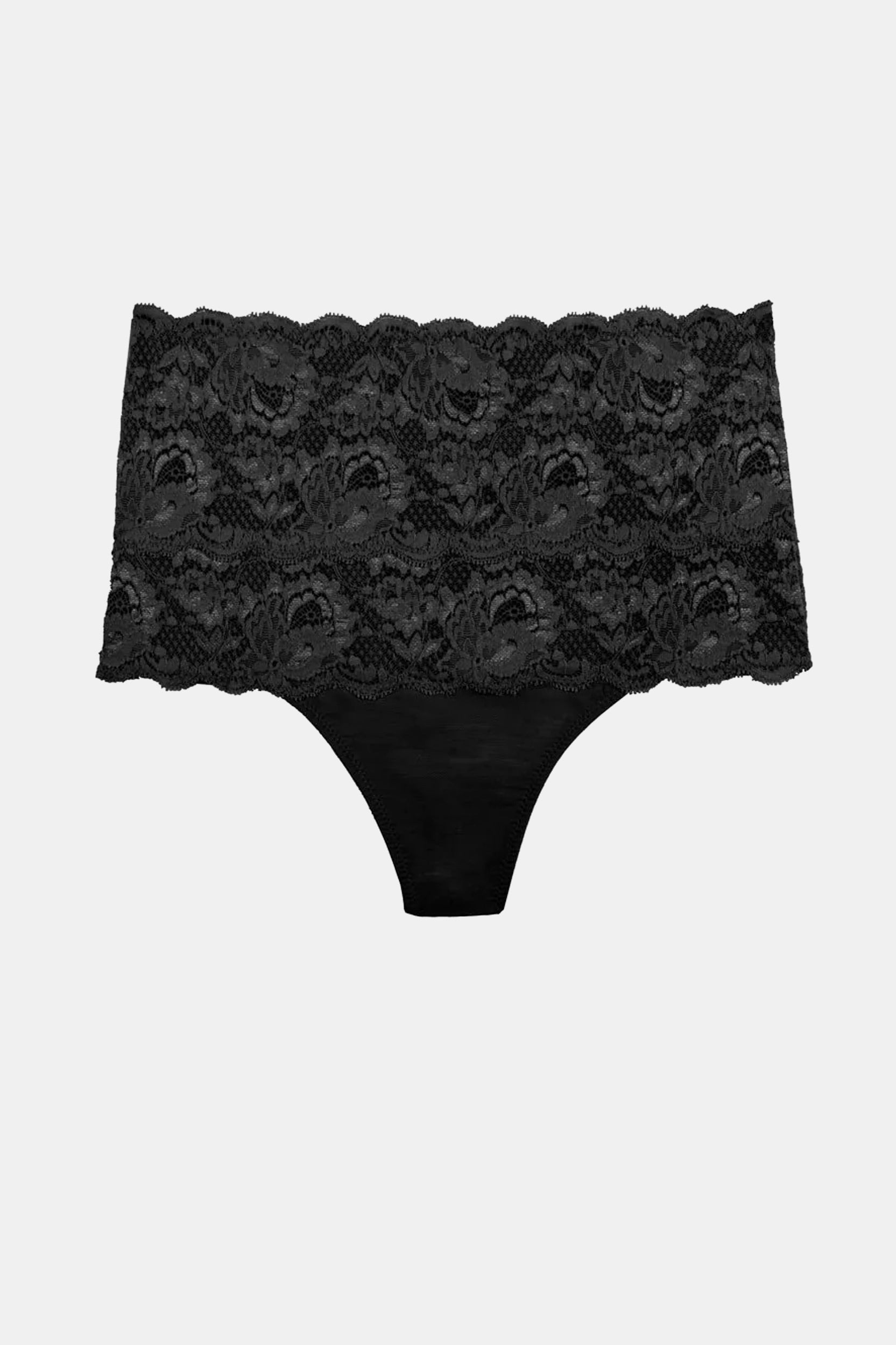 High Waisted Thong Shapewear in Black – Muse Boutique