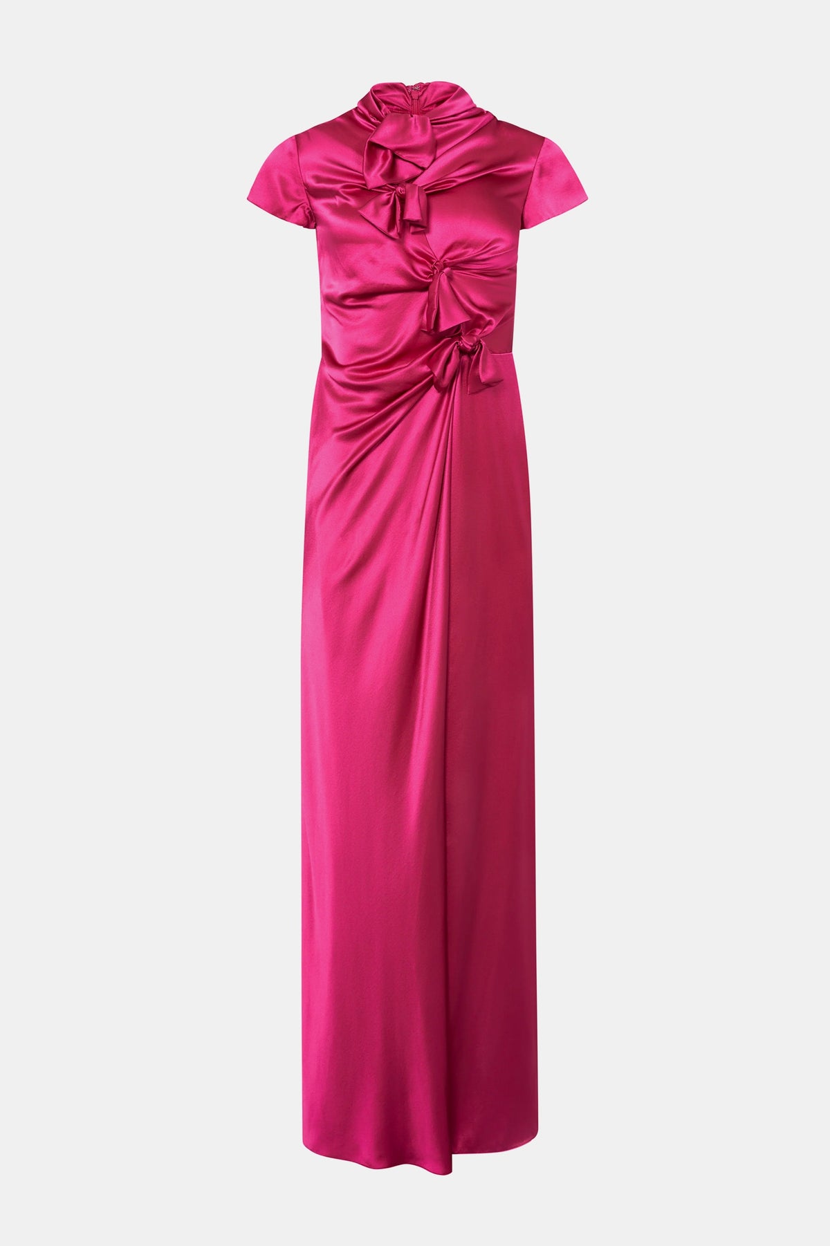 Kelly Long Dress in Pink Flambé