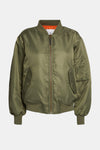 Anine Bing Leon Bomber in Army Green