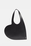 Coperni Mini Heart Tote Bag in Black