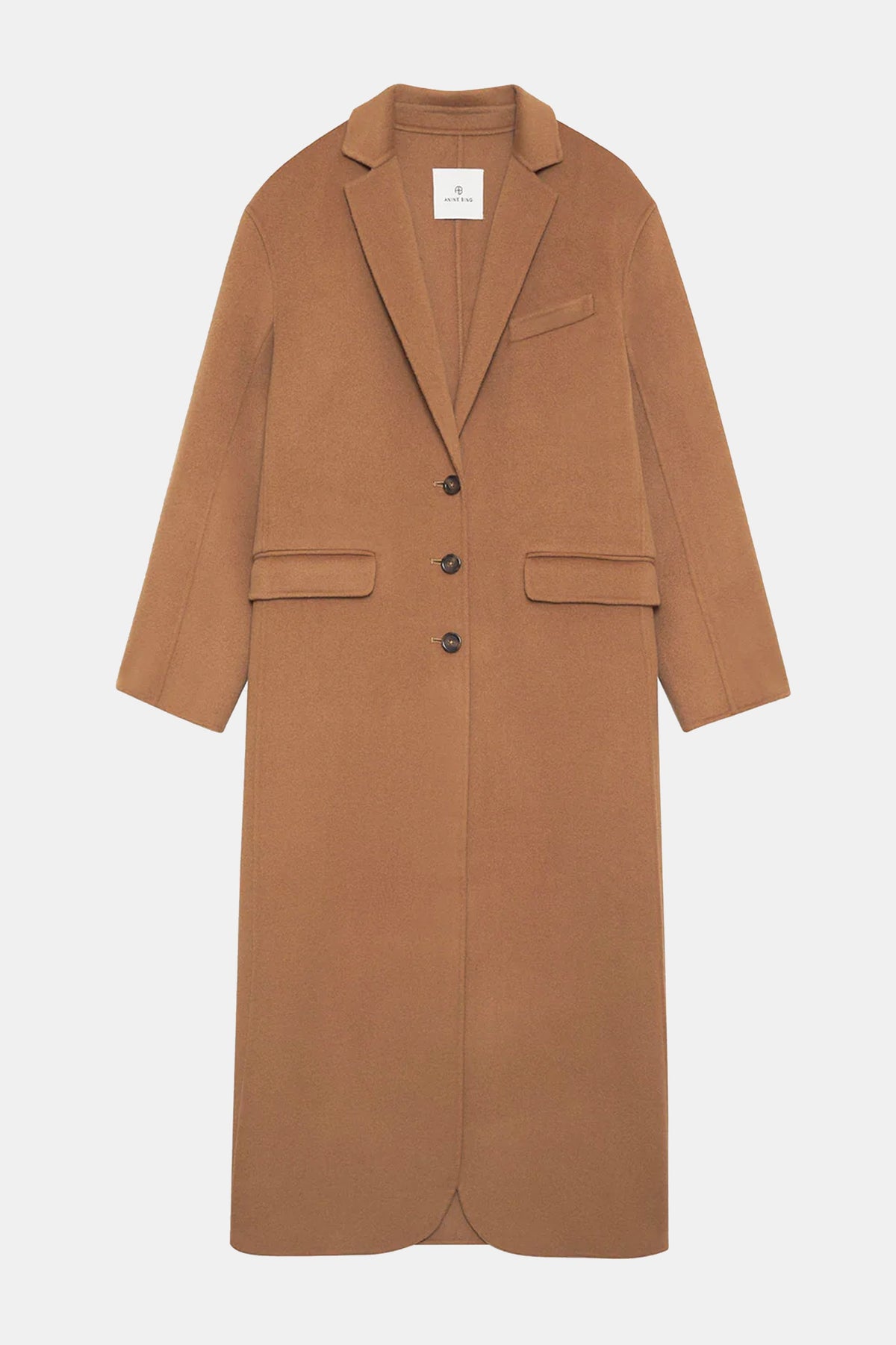 Quinn Coat in Camel Cashmere Blend