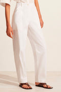Matteau Relaxed Cargo Pant in White