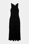 Victoria Beckham Sleeveless Fit And Flare Dress in Black