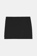 Theory Slice Admiral Crepe Skirt in Black